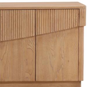Premium Handmade Buffet <b>Sideboard</b> Cabinet Crafted from Solid Wood with Four Doors and Large Capacity Storage for Home Interiors - Product Image 6