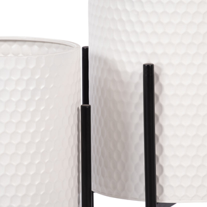 Macetero de Metal Moderno con Acabado Pulido Decorativo, Soporte Elevado, Fácil Montaje, Construcción Duradera, Diseño Ligero, Personalizable - Product Image 4