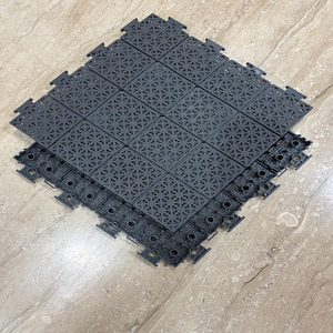 BlackLock Pro PP Interlocking <b>Tiles</b> UltraGrip Black PP Floor <b>Tiles</b> FlexiLock Black PP Interlocking <b>Tiles</b> - Product Image 5