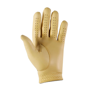 Gants de golf en cuir Cabretta de luxe unisexes, respirants, antidérapants, avec logo personnalisé, fournisseur OEM, fermeture à enfiler - Product Image 3