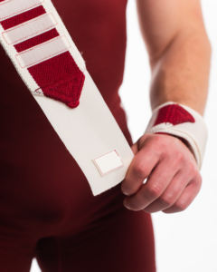 Service OEM, Conception Personnalisée, Vente en Gros, Logo Personnalisé, Meilleure Vente, Bande de Maintien Poignet Robuste pour Musculation avec Double Boucle de Fixation - Product Image 4