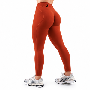 Leggings de sport pour femmes très populaires, moulants, sexy, en coton et bambou, pour l'été, unis, sans coutures, respirants, grandes tailles - Product Image 1
