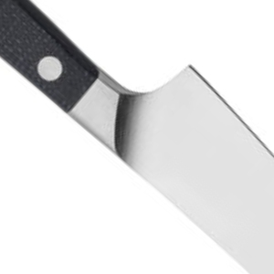 Couteau de préparation à bord fin de 5,5 pouces, lame argentée, manche riveté noir, couteau de cuisine pour trancher et couper les fruits et légumes, usage quotidien - Product Image 4