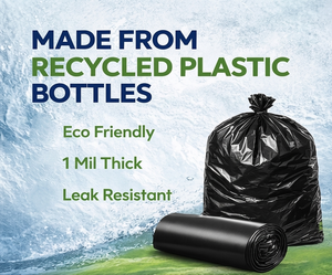 ถุงขยะเชิงพาณิชย์ TH GB-005 พรีเมียม ขนาด 33 แกลลอน สีดำ ผลิตจาก HDPE คุณภาพสูง ป้องกันการรั่วซึม ปิดผนึกด้วยความร้อน จำหน่ายแบบยกแพ็ค สำหรับโรงแรม ร้านอาหาร - Product Image 2