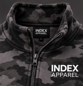 Index Apparel <b>Camouflage</b> Tracksuit Set Full Zip Hoodie <b>Jogging</b> Pants Breathable Casual Wear Autumn Outfit - Product Image 4
