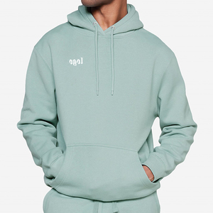 Sweat à capuche unisexe d'hiver avec fermeture éclair intégrale, personnalisé avec appliqué, coupe oversize, taille XS, gaufré, délavé à la pierre, brodé, pour un style épuré - Product Image 3