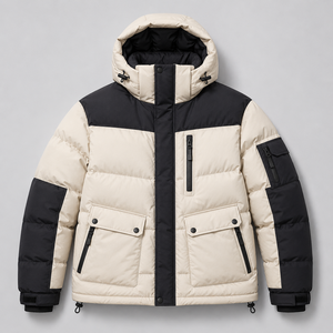 Wholesale baffle quilt <b>jacket</b> heavyweight quilted outerwear custom outerwear supplier Factory Price - Product Image 2