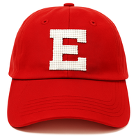Topi Bordir Tangan Edisi Prima, Kain Awet, Dapat Disesuaikan, Gaya Eropa Amerika, Streetwear, Fashion Olahraga