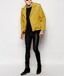 Sheep Skin Winter Outerwear <b>Jackets</b> Hip Hop Stylish <b>Genuine</b> <b>Leather</b> <b>Jacket</b> with Custom Logo - Product Image 4