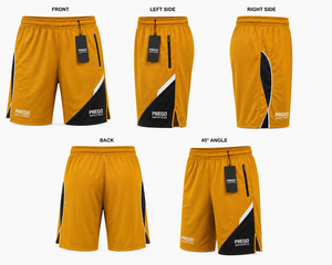 Shorts de sport pour hommes, légers, respirants, écologiques, à séchage rapide, pour la course à pied, la remise en forme et l'entraînement, avec taille élastique en dentelle, OEM - Product Image 5
