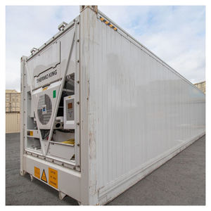 Conteneur frigorifique de 40 pieds avec unité de réfrigération Carrier Thermo King, conteneur d'expédition réfrigéré, vente en gros - Product Image 4