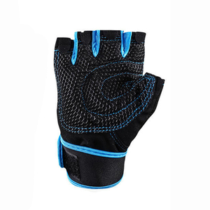 Export Weightlifting Gloves Manufacturer Supporting Private Label Brands with Wrist Wraps, Padded Grip and Wholesale Custom - Product Image 5