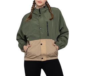 แจ็กเก็ตกันลมสไตล์แฟชั่น2025Hot สำหรับผู้หญิงแจ็กเก็ตกลางแจ้งกันลมปรับแต่งได้กันน้ำ - Product Image 1