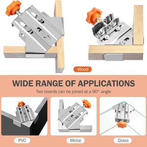 90 Degree Right Angle <b>Clamp</b> Stainless Steel Woodworking Positioning Fastening <b>Clamp</b> - Product Image 4
