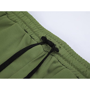 Light Soft Cloth That Dries Fast Stretchy Band With <b>Tie</b> Two Deep Pockets Gym Shorts - Product Image 4
