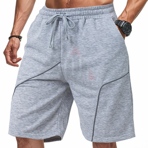 Short de course de nuit pour homme, décontracté, à motif uni, tricoté, épais, réfléchissant, imperméable, anti-plis, respirant, élastique - Product Image 4