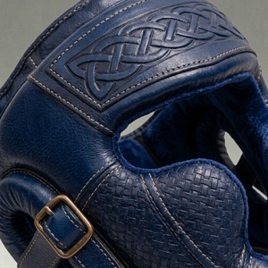 Protège-tête de boxe noir élégant en PU avec fermeture élastique réglable pour adultes – Équipement de protection 2026 - Product Image 6