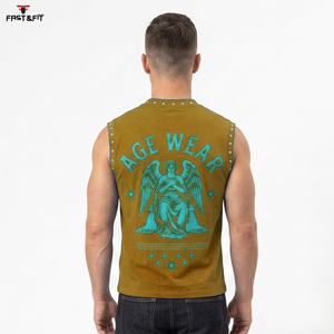 Wholesale Polyester Mens Blank Sportswear Tank Top Solid Breathable Quick Dry Customizable Tank Top <b>For</b> <b>Sale</b> - Product Image 5