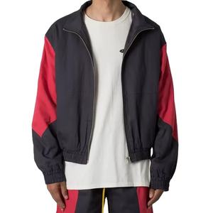 Wholesale <b>Men</b> Casual Windbreaker <b>Jacket</b> and Short Tracksuit Custom Fit Lightweight Winter Sports 2026 - Product Image 1
