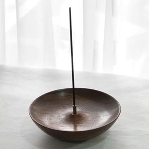 Artisan Hand Carved Wooden Incense Holder Stick Burner With Ash Catcher For Home Office Meditation Incense Holder Zen Home Decor - Product Image 5