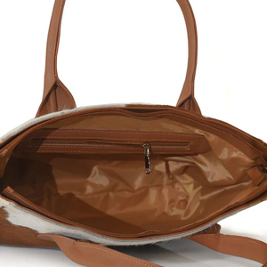High quality handmade cowhide leather hair on crossbody <b>bags</b> wholesale supplier OEM custom fashion in affordable price - Product Image 4