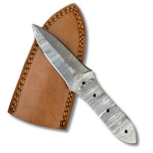 Lames de couteau à huîtres en acier de Damas de qualité industrielle pour le camping, personnalisables pour fabricants de couteaux, OEM, couteau artisanal forgé à la main - Product Image 5