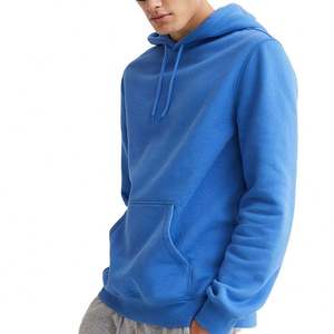 Sweat à capuche en polaire pour homme 100% coton, broderie et impression numérique, épais, chaud, confortable, décontracté, streetwear, hiver - Product Image 3