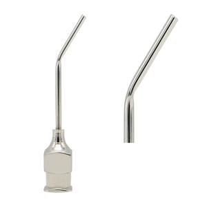 Cánula de Irrigación Modelo Bonn con Punta Redonda 19G, Cánula de Irrigación Oftálmica de Acero Inoxidable, Instrumento para Cirugía Ocular, Fabricación OEM - Product Image 2