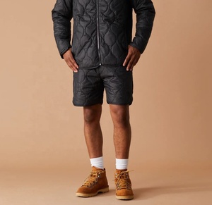 High Quality Custom <b>Men's</b> Streetwear Fashion <b>5</b> <b>Inch</b> <b>Inseam</b> Quilted <b>Shorts</b> Top Trending Wholesale Light Weight Pattern Decoration - Product Image 5