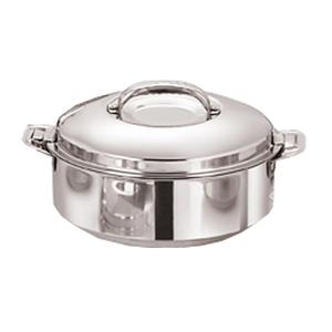 design stainless steel hot pot silver chapati rice box keep food warm & fresh casserole cookware home <b>kitchen</b> restaurant - Product Image 5