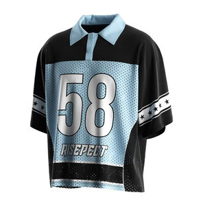 เสื้อแฟนคลับออกแบบเอง หมายเลข 58 ผ้าตาข่ายระบายอากาศ โพลีเอสเตอร์ แขนสั้น สำหรับผู้ใหญ่ แบบยูนิเซ็กซ์ - Product Image 1