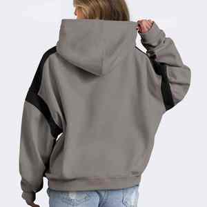Hoodie en tissu premium, doux, durable, coupe décontractée, confortable, style décontracté pour tous les jours, style été, pour femmes - Product Image 4