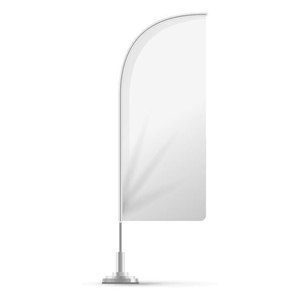 Banderas de Plumas Impresas de Polipropileno Baratas para Exteriores, Tamaño Grande, con Diseño Personalizado en la Parte Delantera y Asta de Aluminio para Promoción - Product Image 2