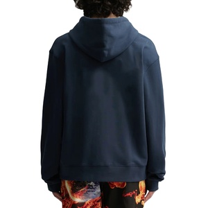 Fabrication sur mesure Nouveau style Sweat à capuche zippé pour homme Coupe ample Épaules tombantes 100% Coton polaire Décontracté avec poches Hiver - Product Image 3