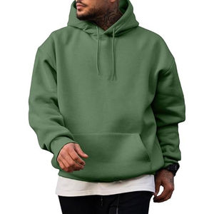 Sweat-shirts à capuche pour hommes les plus vendus, style personnalisé, 100% coton uni pour l'hiver, avec cordon de serrage, au meilleur prix - Product Image 3