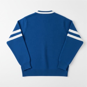 Cardigan vintage de haute qualité à col en V avec design hivernal anti-boulochage en nylon/cachemire pour les sororités et les universités - Product Image 4