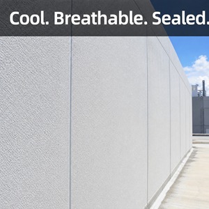 Revestimiento Exterior para Paredes, Transpirable, Bajo en VOC, Reflectante del Calor Solar, Impermeable, Ecológico, Ahorro Energético, Protección 1K, en Formato a Granel - Product Image 3