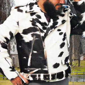 เสื้อแจ็คเก็ตหนังวัวแท้ทำมือสำหรับผู้ชาย คุณภาพพรีเมียม ดีไซน์ทันสมัย - Product Image 2