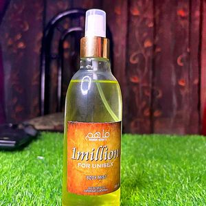1 Million For Unisex Body Mist 300ml Fragrance Spray PET <b>Bottle</b> Gold Pump Long Lasting Aromatic Deodorant Refreshing Skin Mist - Product Image 2