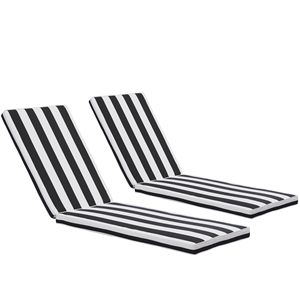 Set di 2 Cuscini di Ricambio per Sdraio da Esterno, Cuscini per Sedute da Patio e Chaise Longue - Product Image 1
