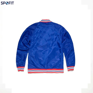 Chaqueta de Béisbol Deportiva para Hombre, Otoño, Acolchada, Poliéster Sólido 220g, Impermeable, Cálida, con Botones, Corte Holgado - Product Image 3