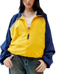 Veste en nylon de mode décontractée pour femmes 100% Polyester coupe-vent imperméable coupe-vent pour femmes respirant personnalisé prix de gros - Product Image 1