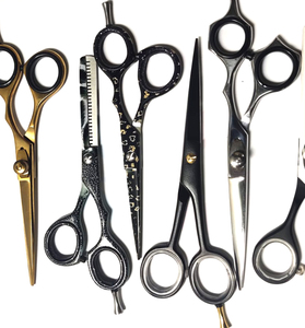 Juego de Tijeras de Peluquería de la Mejor Calidad, Color Rosa, Personalizadas, Juego de Tijeras de Acero Inoxidable para Adelgazar el Cabello, para Diestros - Product Image 5