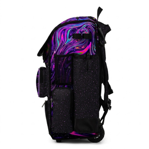 Sac de sport à roulettes sur mesure pour baseball et softball, sac hybride à roulettes pour bâtons, sac à dos à roulettes, sacs à bâtons personnalisés - Product Image 3