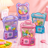 Sachets personnalisés imprimés pour bonbons, forme originale, pochettes verticales, sacs en plastique thermoscellables à motif de dessin animé mignon pour snacks et friandises