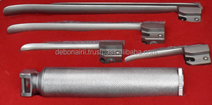 Set de Laringoscopio Eléctrico LED Miller con 4 Hojas Rectas de Acero Inoxidable, Instrumentos Quirúrgicos con Certificación CE ISO, Venta al por Mayor OEM ODM - Product Image 6