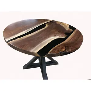 新款外观产品金属木质客厅家具中心桌手工装饰茶几