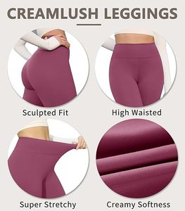 Leggings de compression personnalisés pour femmes, vêtements de sport et de yoga, en tissu Spandex, taille haute, anti-transparence, ajustés, longueur intégrale, style moderne - Product Image 4
