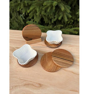 Bulk Pack of 50 Wooden <b>Drink</b> <b>Coasters</b> - Simple Design, Ready to Ship - Product Image 3