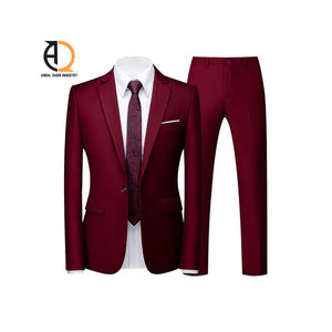 ชุดสูทผู้ชายสีพาสเทลทรงเข้ารูปสำหรับงานทางการ - Product Image 1